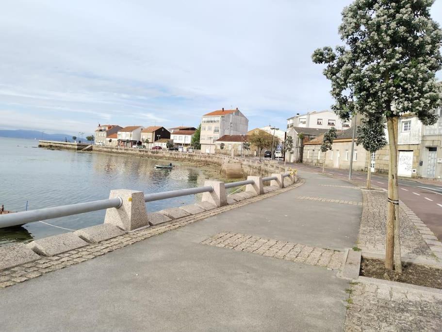 Atico Centrico Con Terraza Y Vistas Al Mar Appartement O Grove Buitenkant foto